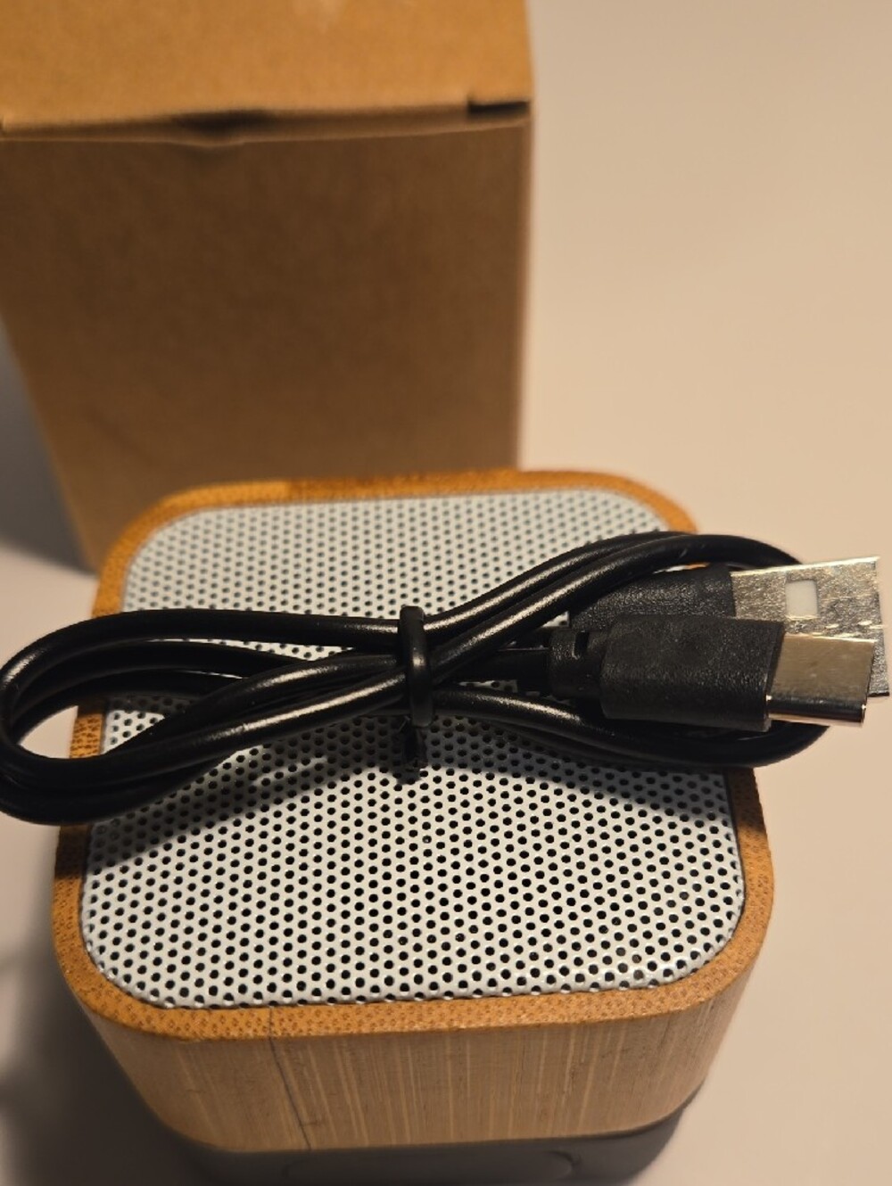 Bamboo Mini Portable Bluetooth Speaker, TF Card Supported and Expanded BXS - Picture 6 of 6